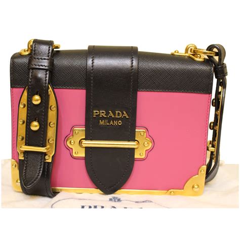 Prada City Calf Leather Shoulder Bag 